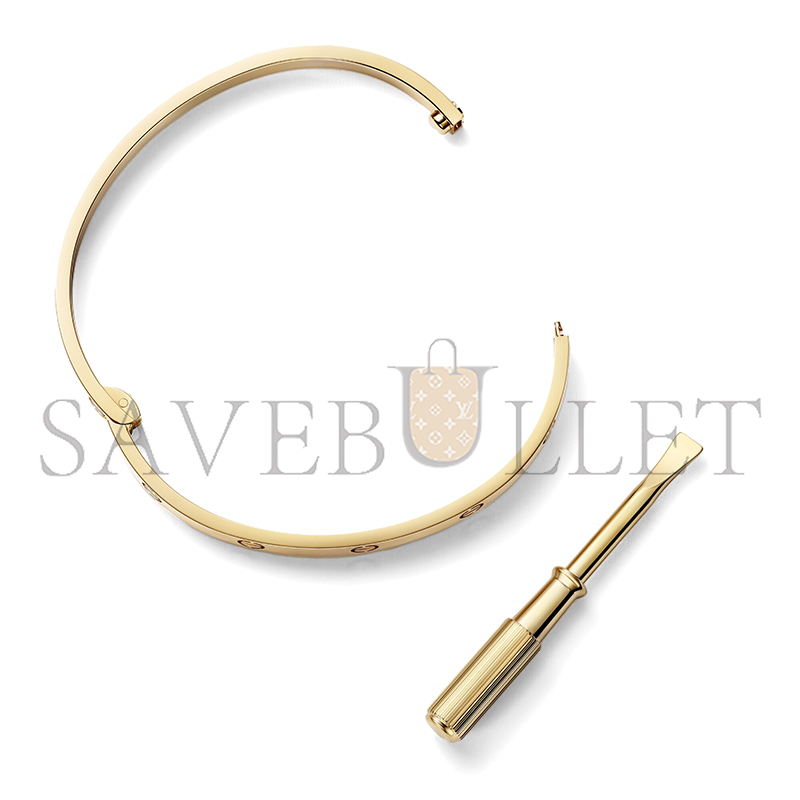 Ca*t*er love bracelet, medium model b6081517